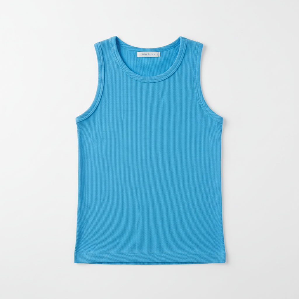 Boys Sleeveless Tank Top in solid color